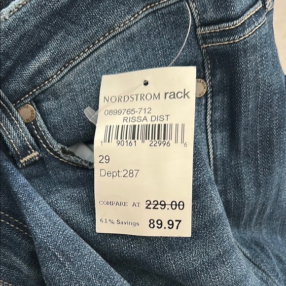 Paige Mid-Rise Skinny Ankle Jeans - Picture 8 of 9